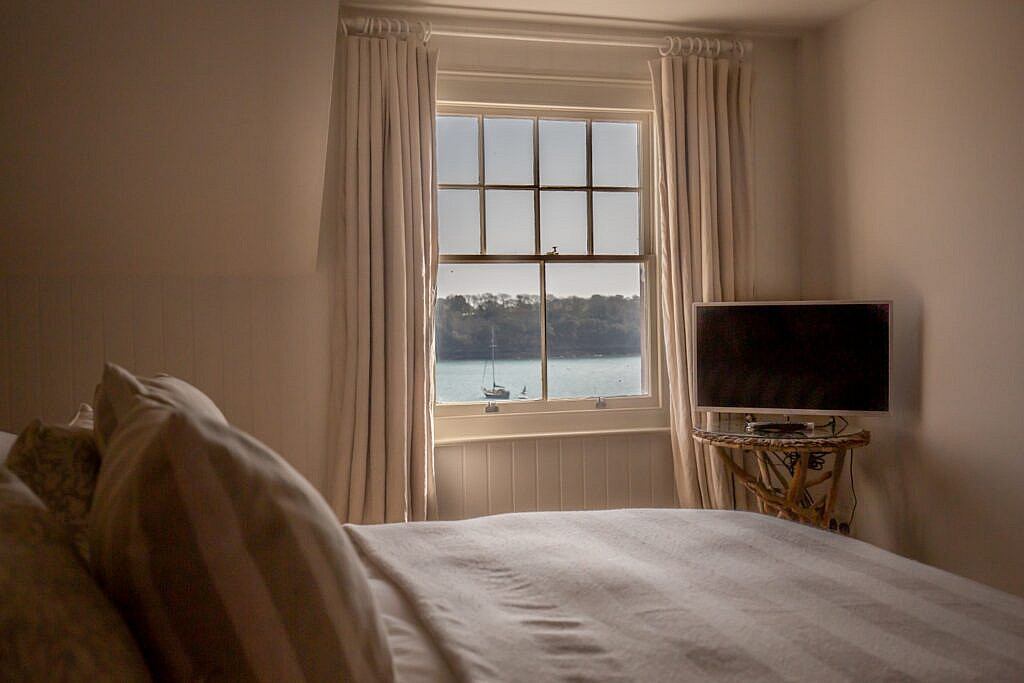Superior Seaview Room at The St Mawes Hotel